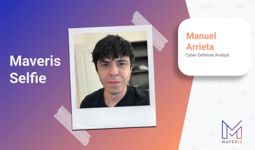 Maveris Selfie of Manuel Arrieta